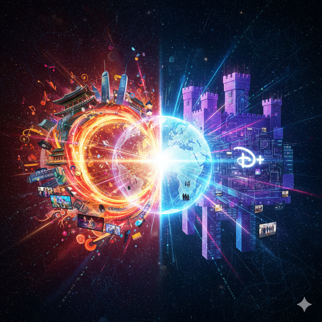 بازی بُرد–بُرد؛ هم‌افزایی موج کره‌ای و امپراتوری استریم جهان/ اتحاد استراتژیک غول‌های استریم جهان با صنعت سرگرمی کره‌جنوبی