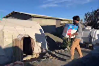 طلاب جهادی انصار الزهرا به یاری مردم بشاگرد شتافتند