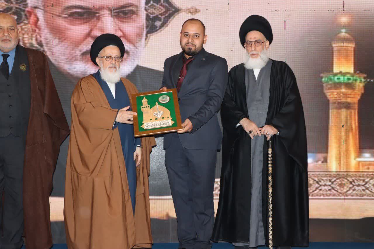 طنین فریاد وفاداری در نجف اشرف؛ گرامیداشت فرماندهان پیروزی +  تصاویر