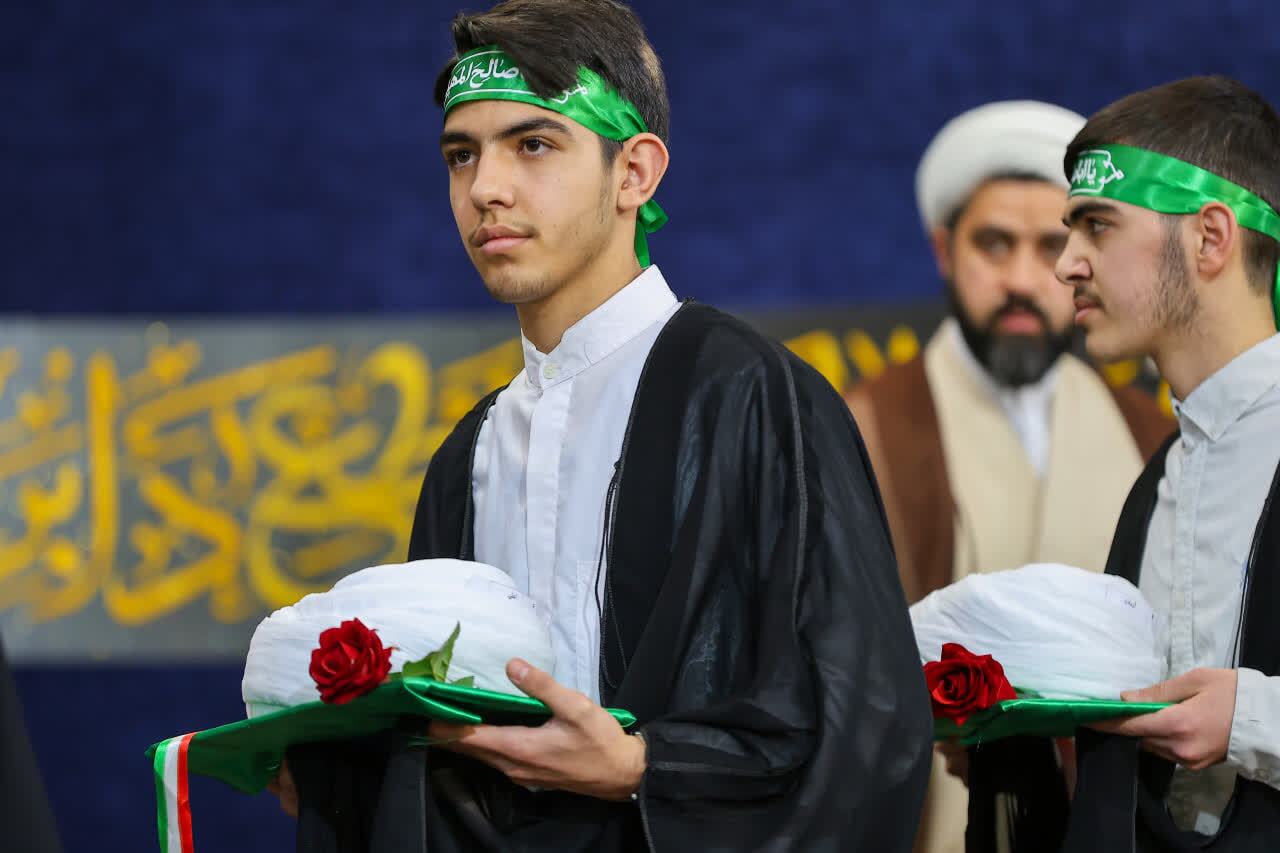 تلبس طلاب آذربایجان شرقی، بیعتی دوباره با ولایت و جهاد+ تصاویر