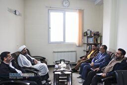 دیدار دست‌اندرکاران جشنواره ابوذر استان قم با مدیرعامل رسا