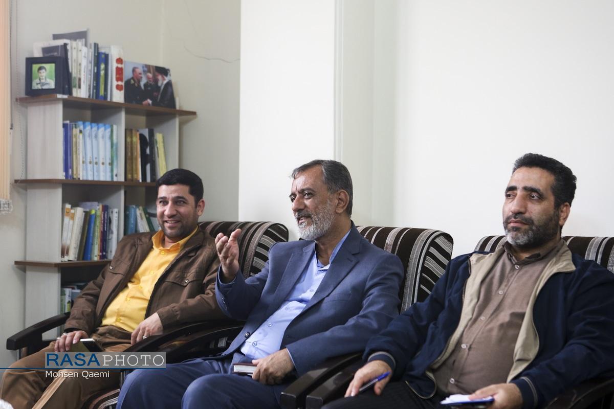 دیدار دست‌اندرکاران جشنواره ابوذر قم با مدیرعامل خبرگزاری رسا