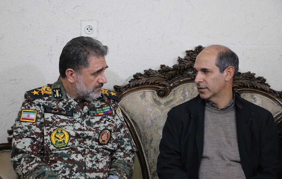 دیدار فرمانده قرارگاه مشترک پدافند هوایی خاتم الانبیا با جانبازان جنگ تحمیلی ۱۲ روزه
