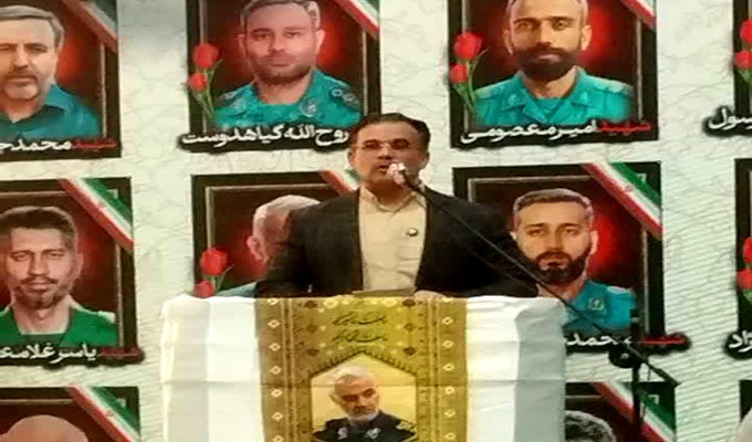 یادواره شهدا خدمت و اقتدار در کاشان برگزار شد + عکس