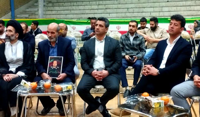 یادواره شهدا خدمت و اقتدار در کاشان برگزار شد + عکس