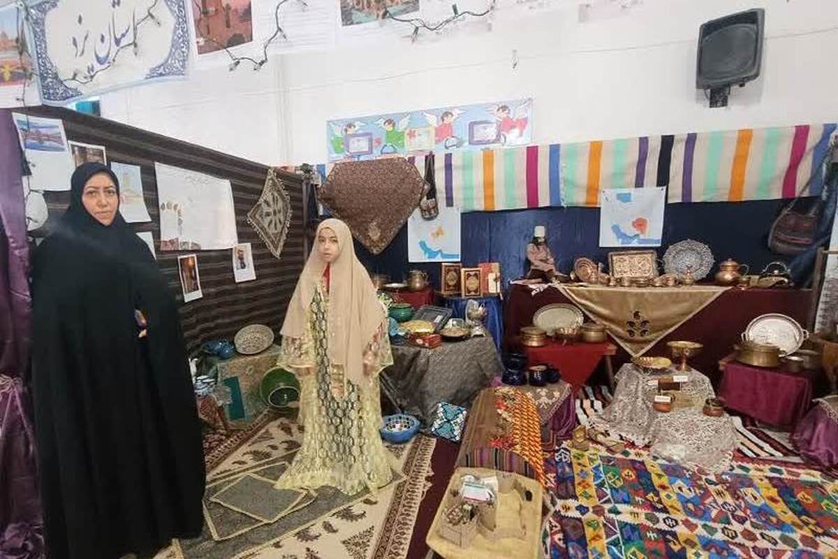 نمایشگاه «ایران جان» جلوه‌ای از هویت و خودباوری نسل نوجوان است