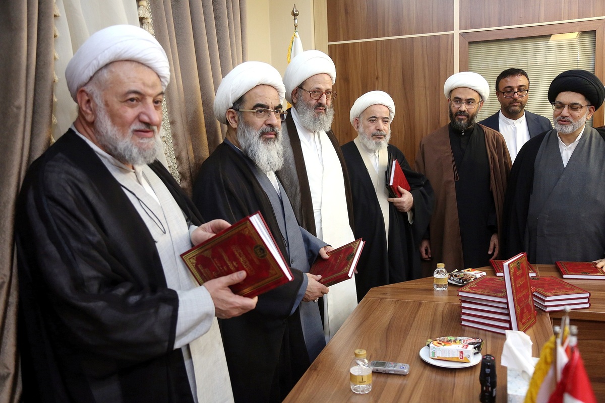 رونمایی از اثر «الشّذرات الحسینیة» آیت الله فاضل لنکرانی