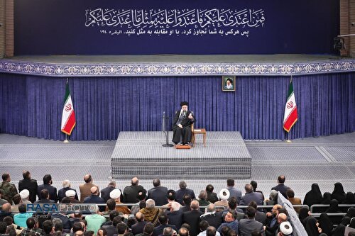 دیدار مردم آذربایجان شرقی با رهبر معظم انقلاب