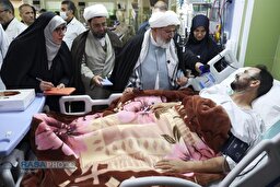 دیدار و تجلیل نمایندگان رهبر انقلاب اسلامی از جانبازان در روز جانباز