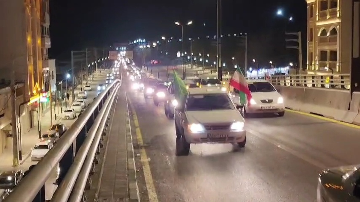 بام ایران عزادار شهادت امام مسلمین + فیلم