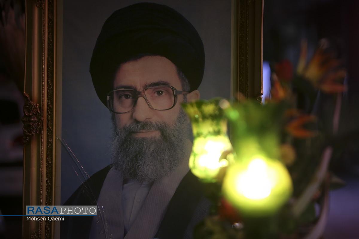 برپایی ایستگاه‌های صلواتی در پی شهادت رهبر انقلاب