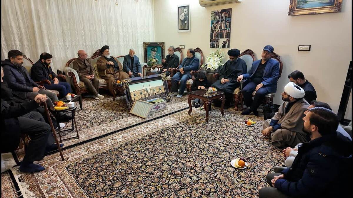 دیدار تولیت آستان مسجد جمکران با خانواده شهید سپهبد موسوی 