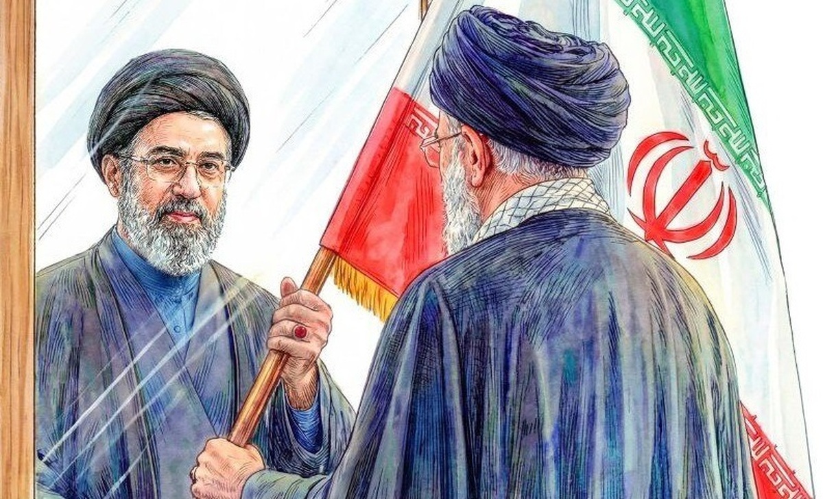 بیعت کارکنان مرکز کامپیوتری نور با حضرت آیت الله امام سید مجتبی خامنه‌ای