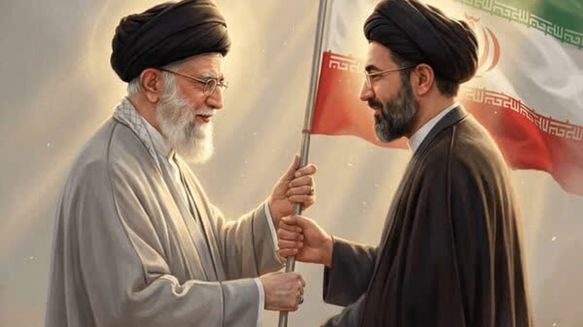بیعت حجت الاسلام غریب رضا با آیت الله سید مجتبی خامنه ای