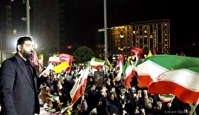 مراسم وداع با کاروان سوم شهدای اقتدار کاشان برگزار شد + عکس
