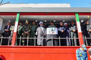 تشییع باشکوه خلبان شهید مهدی فیروزمند در تبریز+ تصاویر