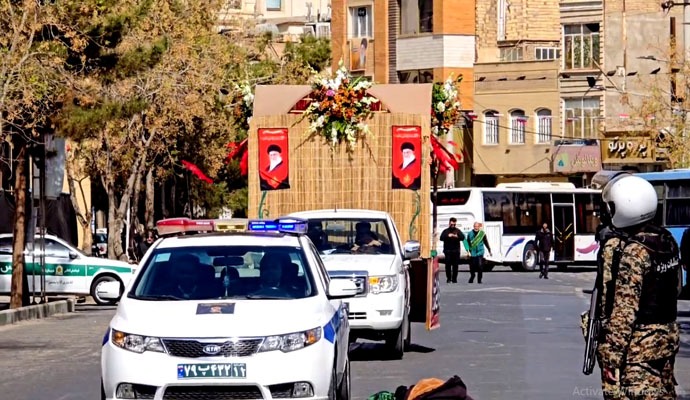 تشییع کاروان سوم شهدای اقتدار کاشان + عکس تشییع کاروان سوم شهدای اقتدار کاشان + عکس
