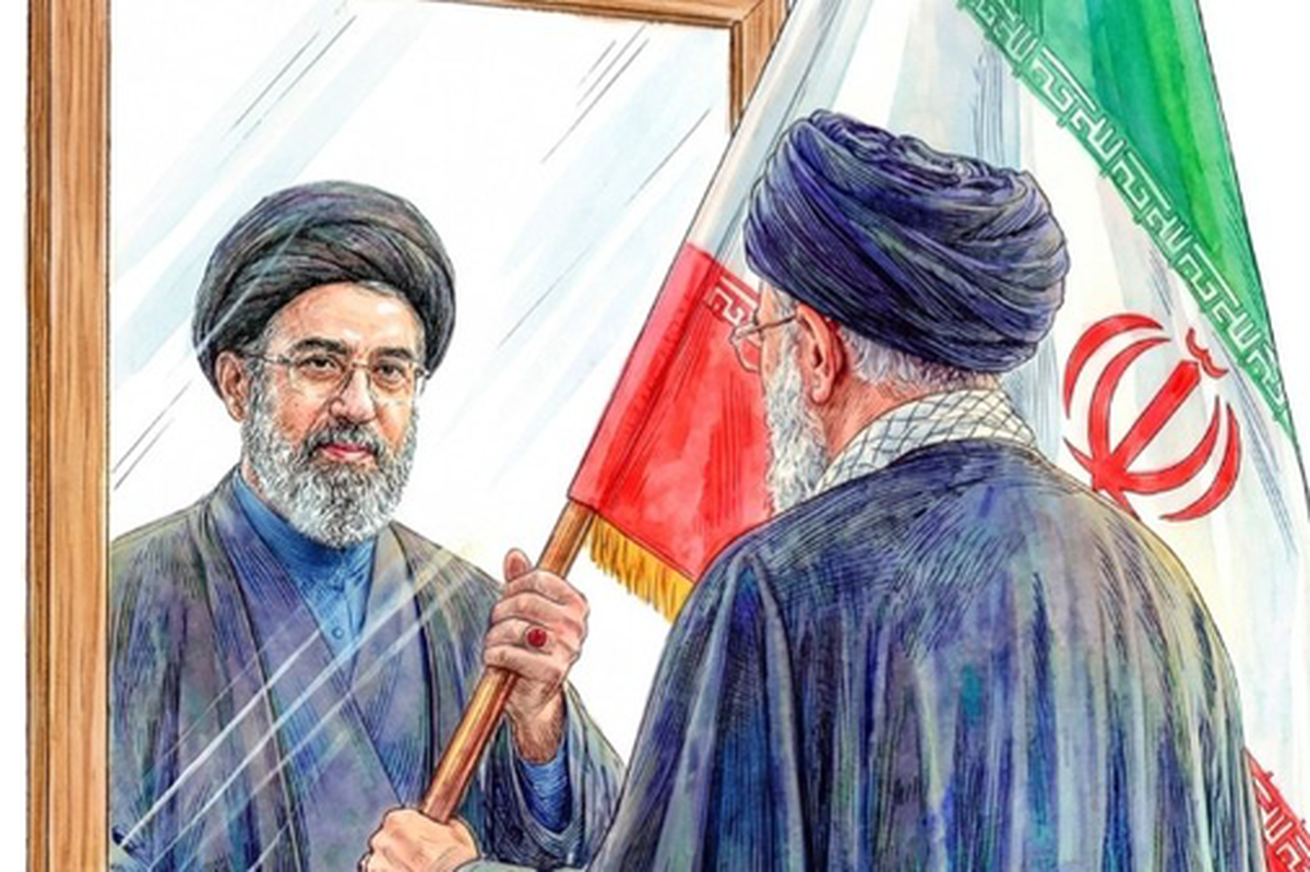 بیعت دختران شهدا با آیت‌الله سیدمجتبی خامنه‌ای