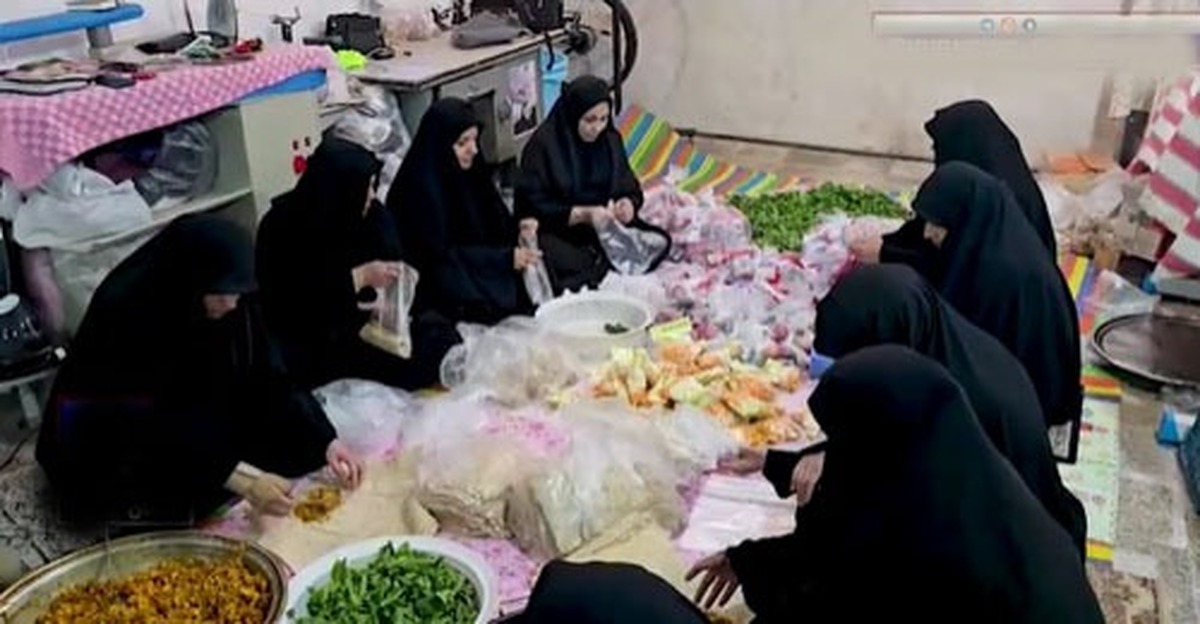 میدان داری بانوان در پشت صحنه جنگ رمضان