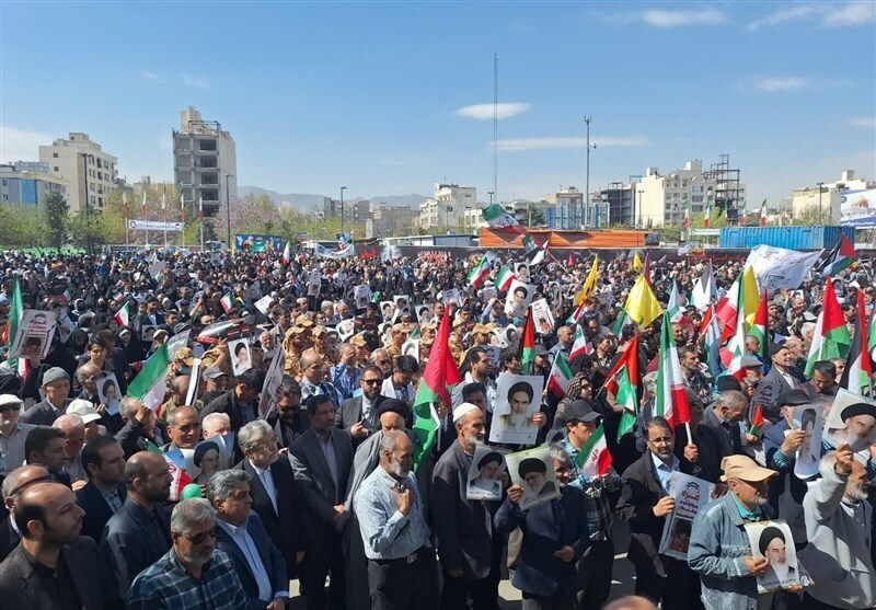 حماسه ملت ایران در روز قدس با لبیک به ندای رهبری آغاز شد حماسه ملت ایران در روز قدس با لبیک به ندای رهبری آغاز شد