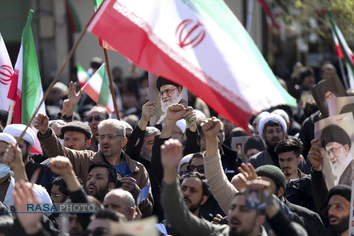 حماسه ملت ایران در روز قدس با لبیک به ندای رهبری آغاز شد حماسه ملت ایران در روز قدس با لبیک به ندای رهبری آغاز شد