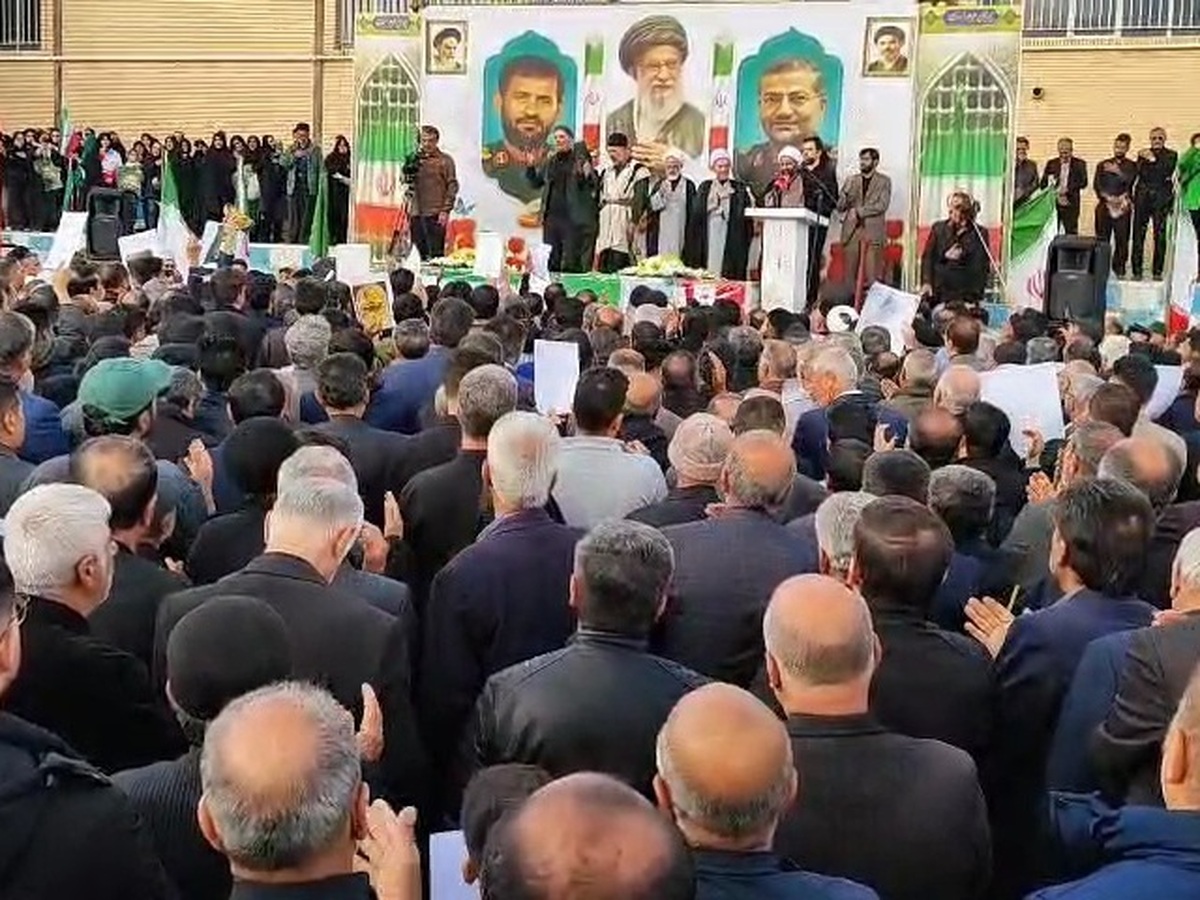 سنگ‌تمام فارسانی‌ها در بدرقه فرزندان رشید وطن + فیلم