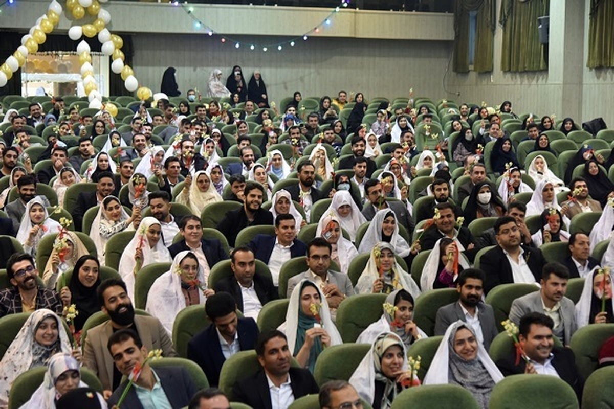 جشن ازدواج 235 زوج به میزبانی دانشگاه فرهنگیان اصفهان