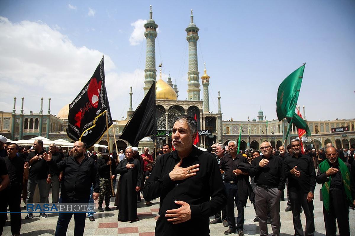 عزاداری روز شهادت حضرت امام جعفر صادق (علیه‌السلام) در قم