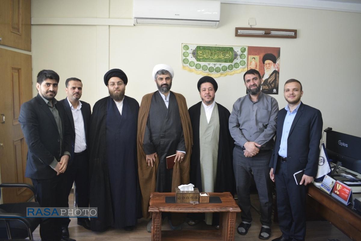 دیدار مدیرعامل خبرگزاری رسا با رئیس مرکز خدمات حوزه علمیه استان آذربایجان شرقی