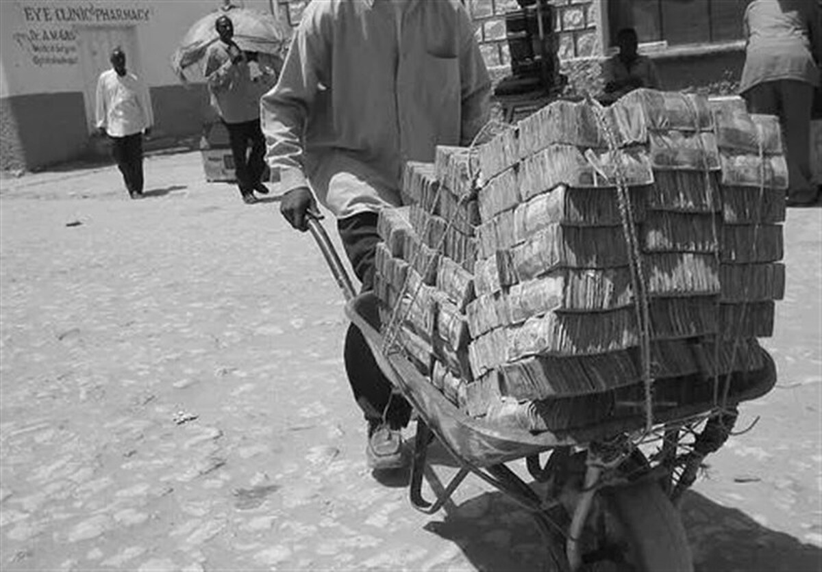 «بدترین ابرتورم تاریخ» و رواج «اسکناسهایی با ۱۷ صفر»