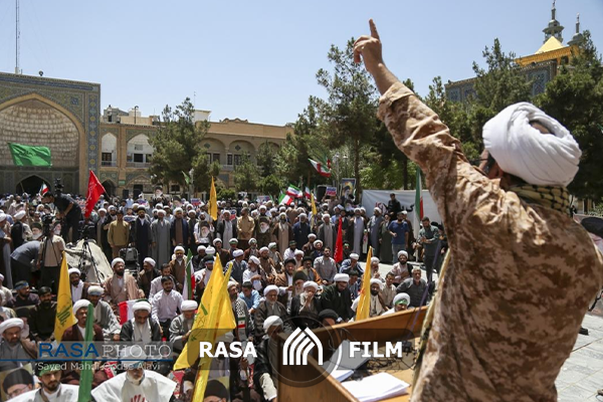 گزارش میدانی | تشییع باشکوه پیکر ۸ شهید سرافزار مدافع آسمان