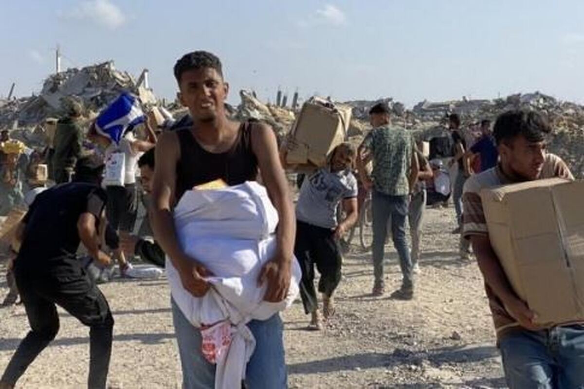تله مرگ؛ قتلعام ۱۰ آواره گرسنه در مرکز توزیع کمکها در رفح