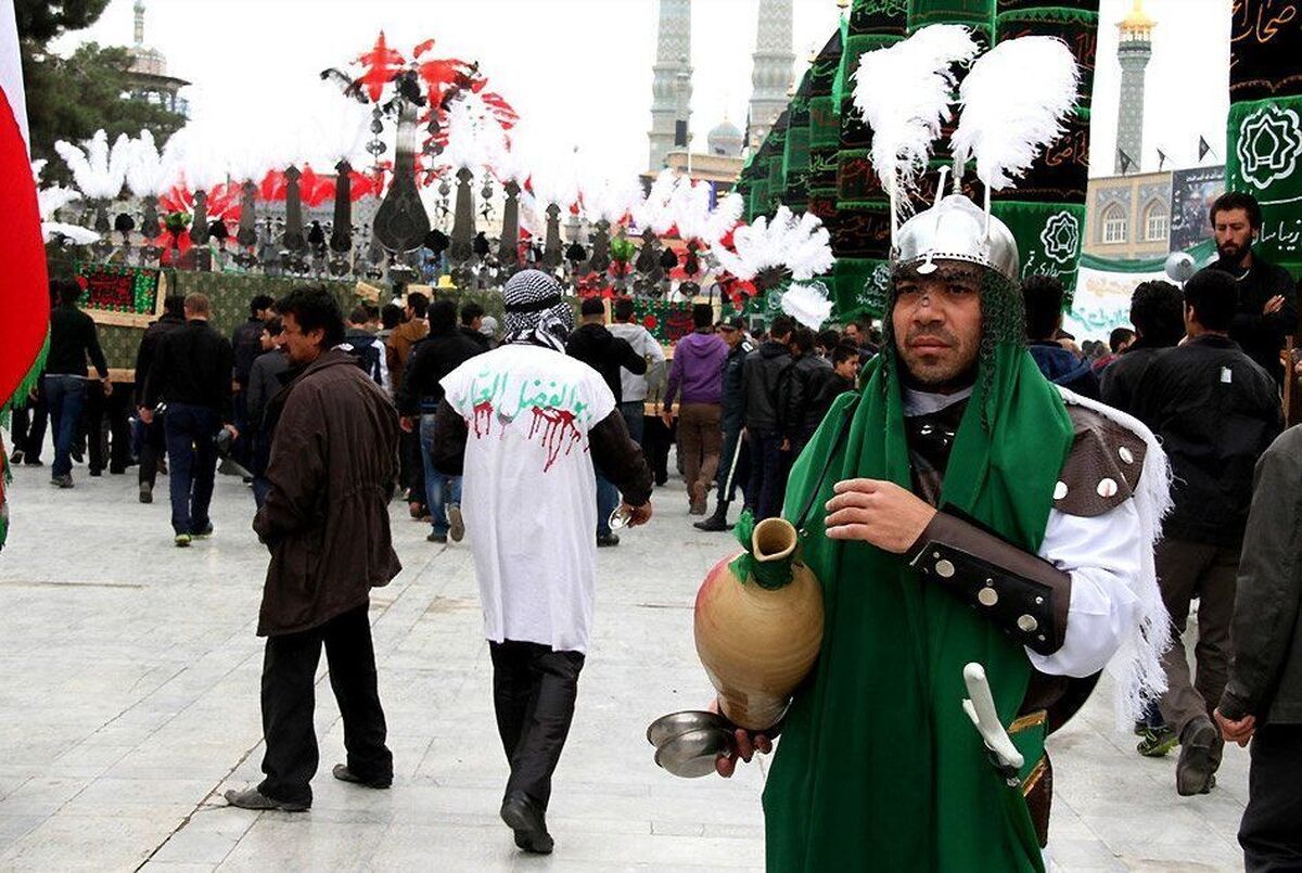 برگزاری آیین صدساله سقاخوانی در نوش‌آباد