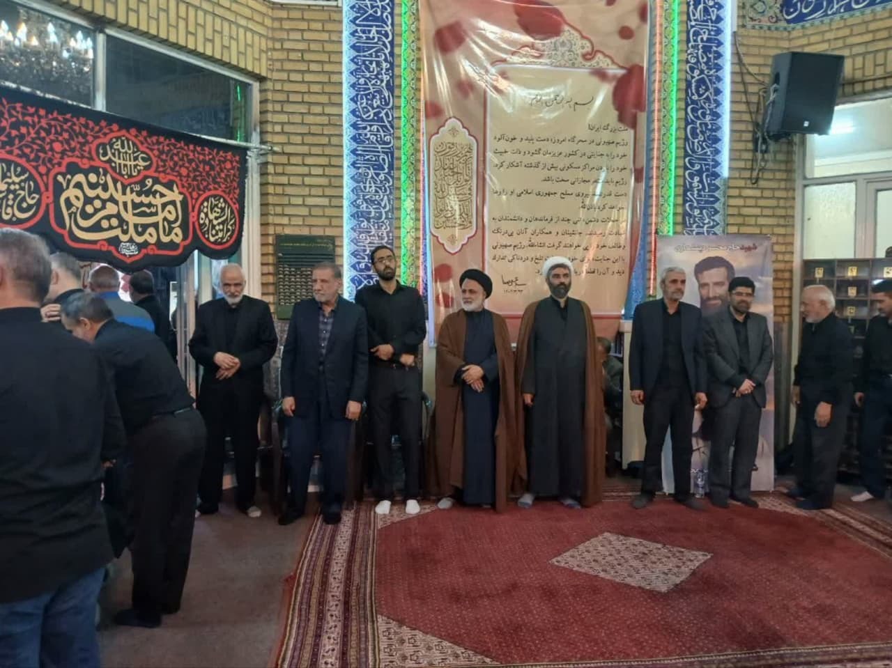 مراسم بزرگداشت شهید سرلشکر محققی در مسجد شهدای تهران برگزار شد