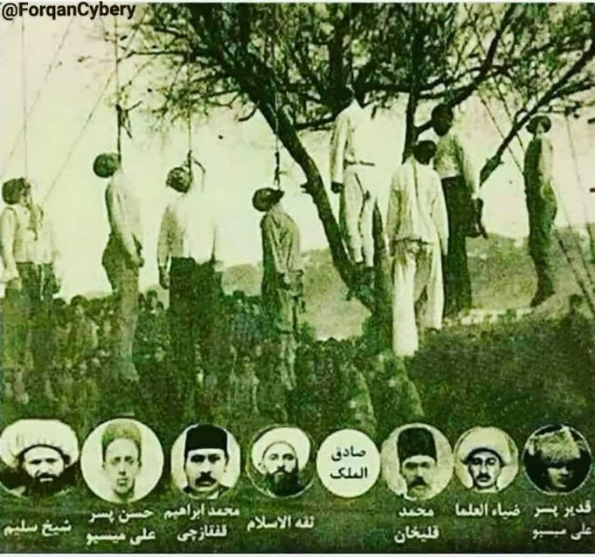 اعدام آزادیخواهان در روز عاشورا و سکوت عزاداران