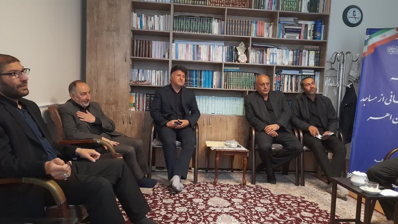 سیزدهمین جلسه قرارگاه پشتیبانی از مساجد اهر برگزار شد+ تصاویر