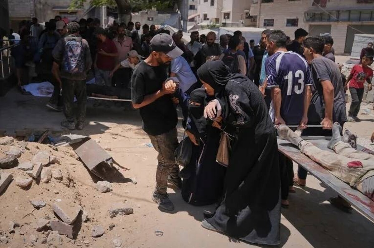 مرگ بشریت در غزه؛ تصاویر دردناک مردمی که در انتظار غذا جان میدهند!