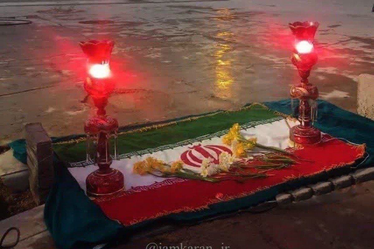تدفین معنادار تعدادی از شهدای جنگ تحمیلی رژیم صهیونیستی در مسجد مقدس جمکران