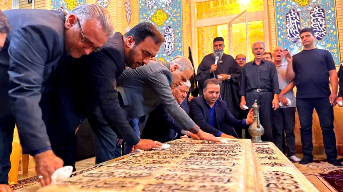 برگزاری آیین چاووشخوانی عزای ماه محرم و بزرگداشت محتشم کاشانی