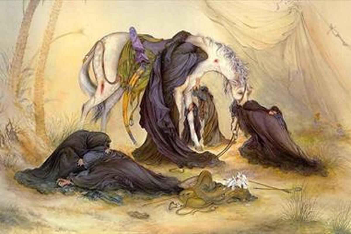 نگارگر بیبدیل هنر آئینی و روایتگر شور عاشورایی