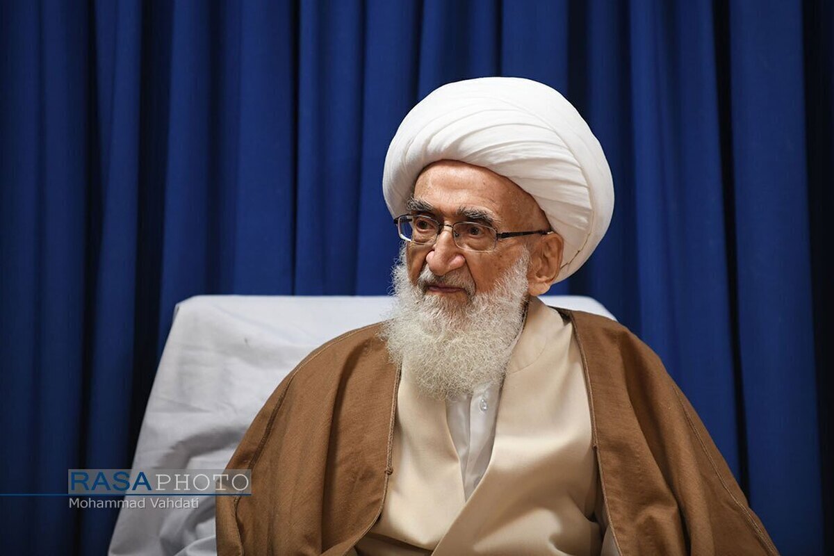 پیام تبریک آیتالله نوری همدانی به دکتر علی لاریجانی