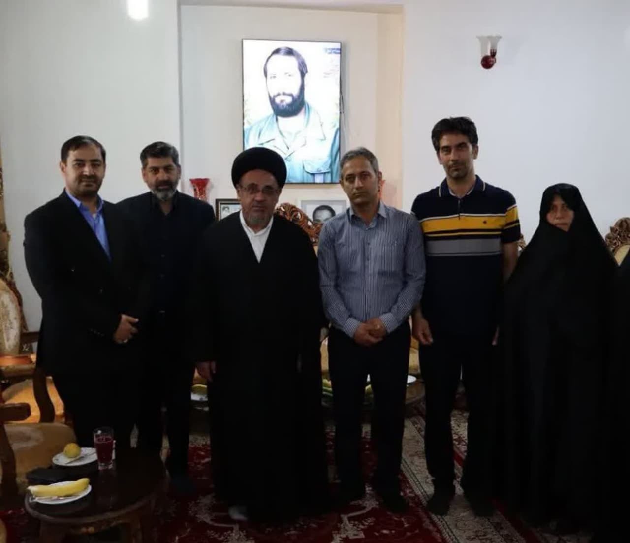 دیدار امام جمعه شهرستان بناب با خانواده‌ های معظم شهیدان پوراصل و امیررستمی+ تصاویر