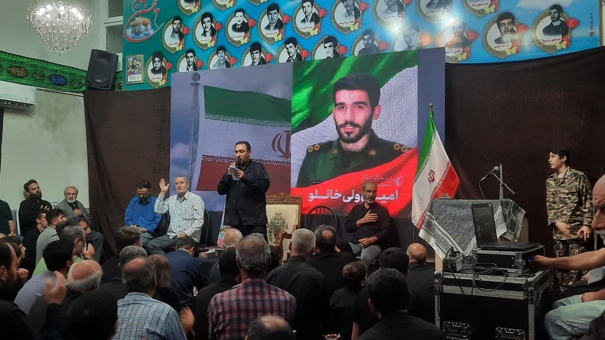 مراسم گرامیداشت شهدای اخیر در مسجد مهدیه تبریز برگزار شد