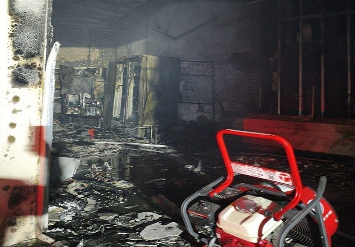 آتش‌سوزی یک کارخانه آمریکایی ـ اسرائیلی در شهر ام‌الفحم ناحیه حیفا