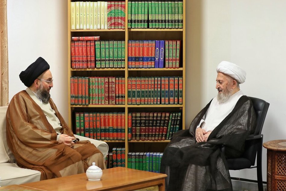 سید عمار حکیم با مراجع تقلید دیدار کرد