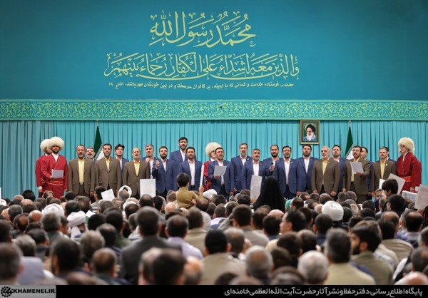 مراسم گرامیداشت عید میلاد پیامبر اکرم و امام صادق در حسینیه امام خمینی