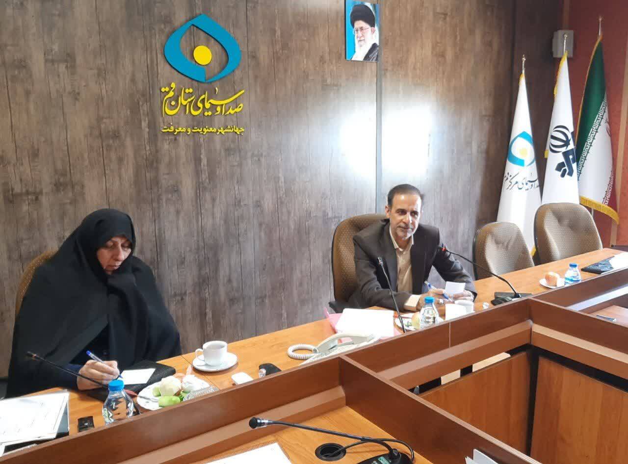 بازدید مدیر جامعه الزهرا از صدا و سیمای مرکز قم