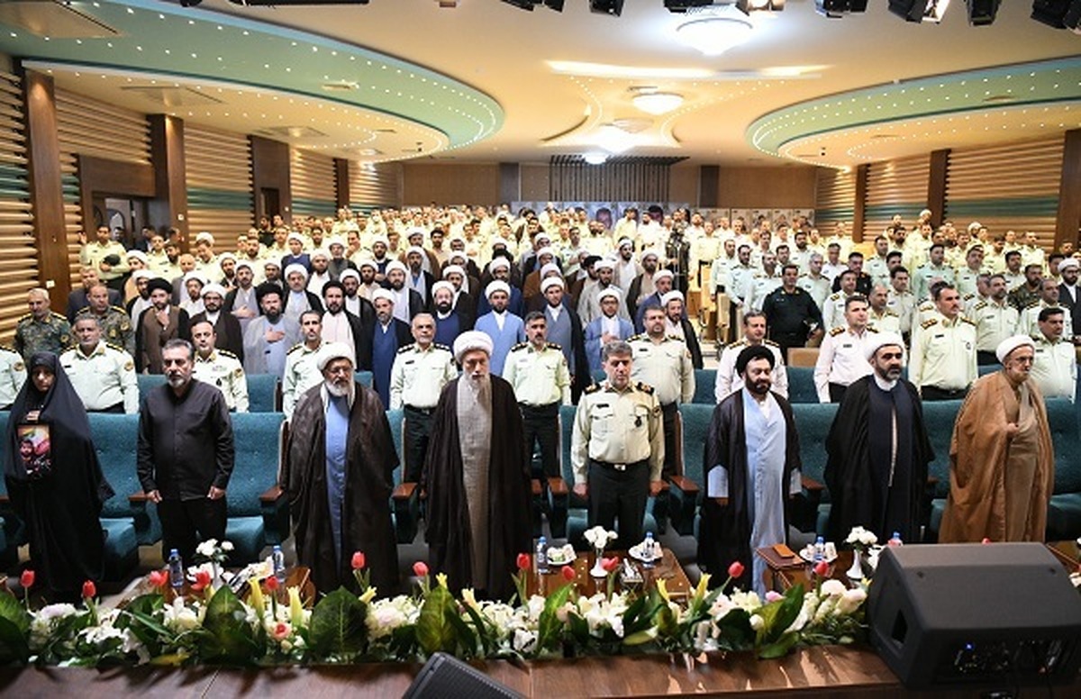 گزارشی از مراسم تکریم و معارفه رئیس سازمان عقیدتی سیاسی فراجا فارس