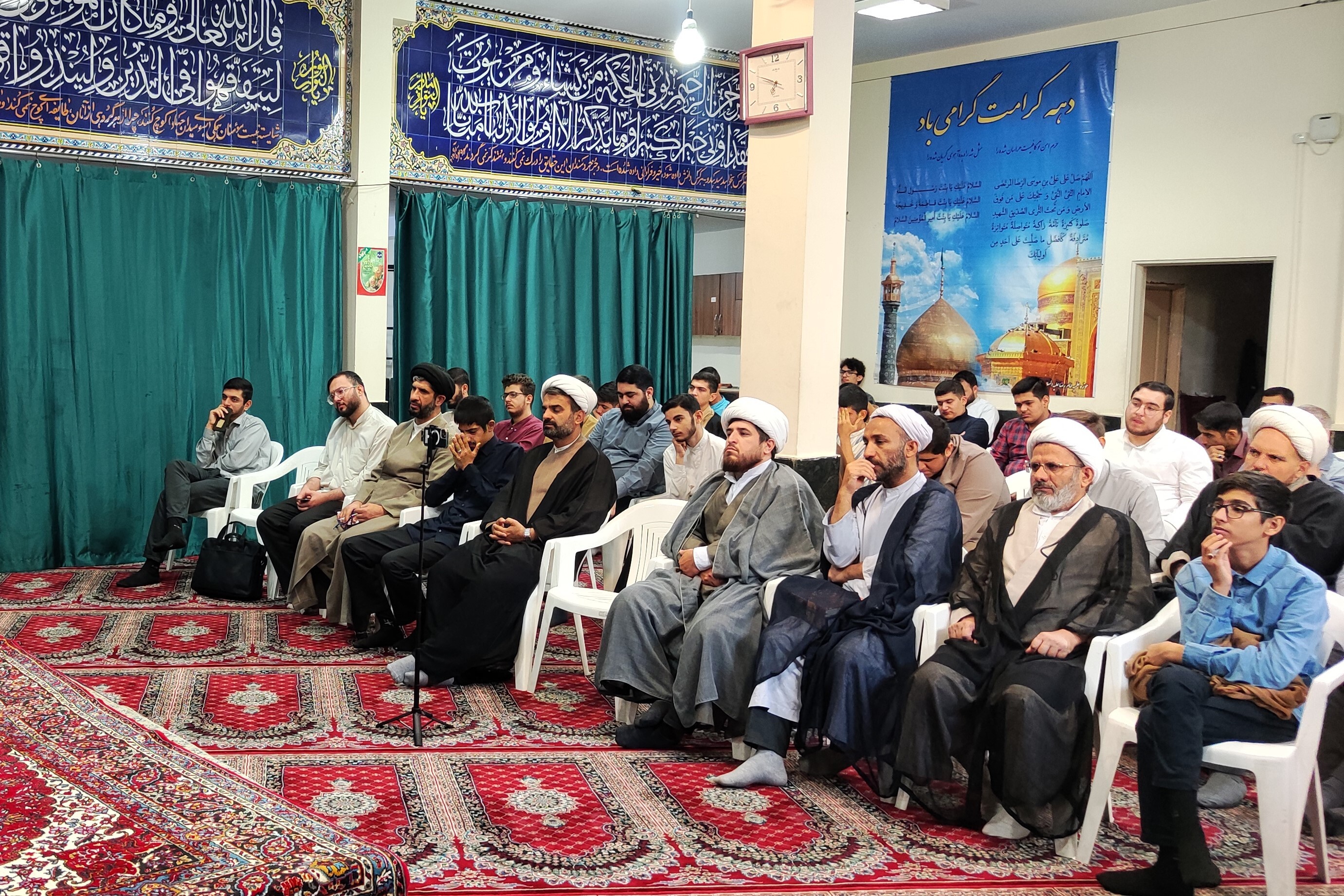 مراسم افتتاحیه سال تحصیلی جدید حوزه علمیه امام رضا علیه السلام