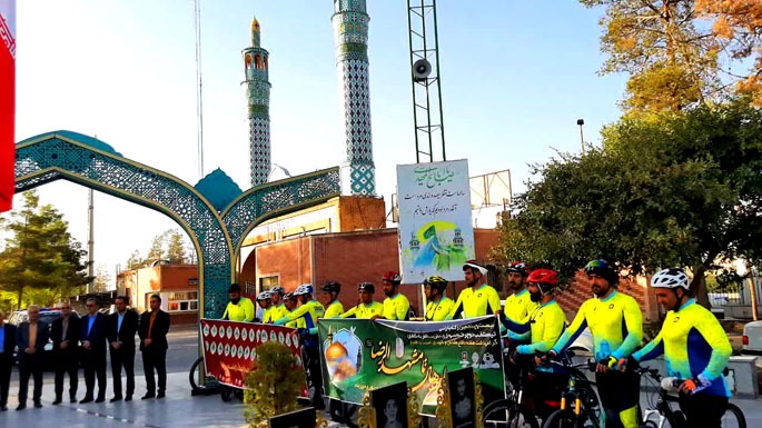 بیست و پنجمین سفر سفیران علی ابن باقر در راه زیارت شمش الشموس غریب به ارض طوس + گزارش تصویری